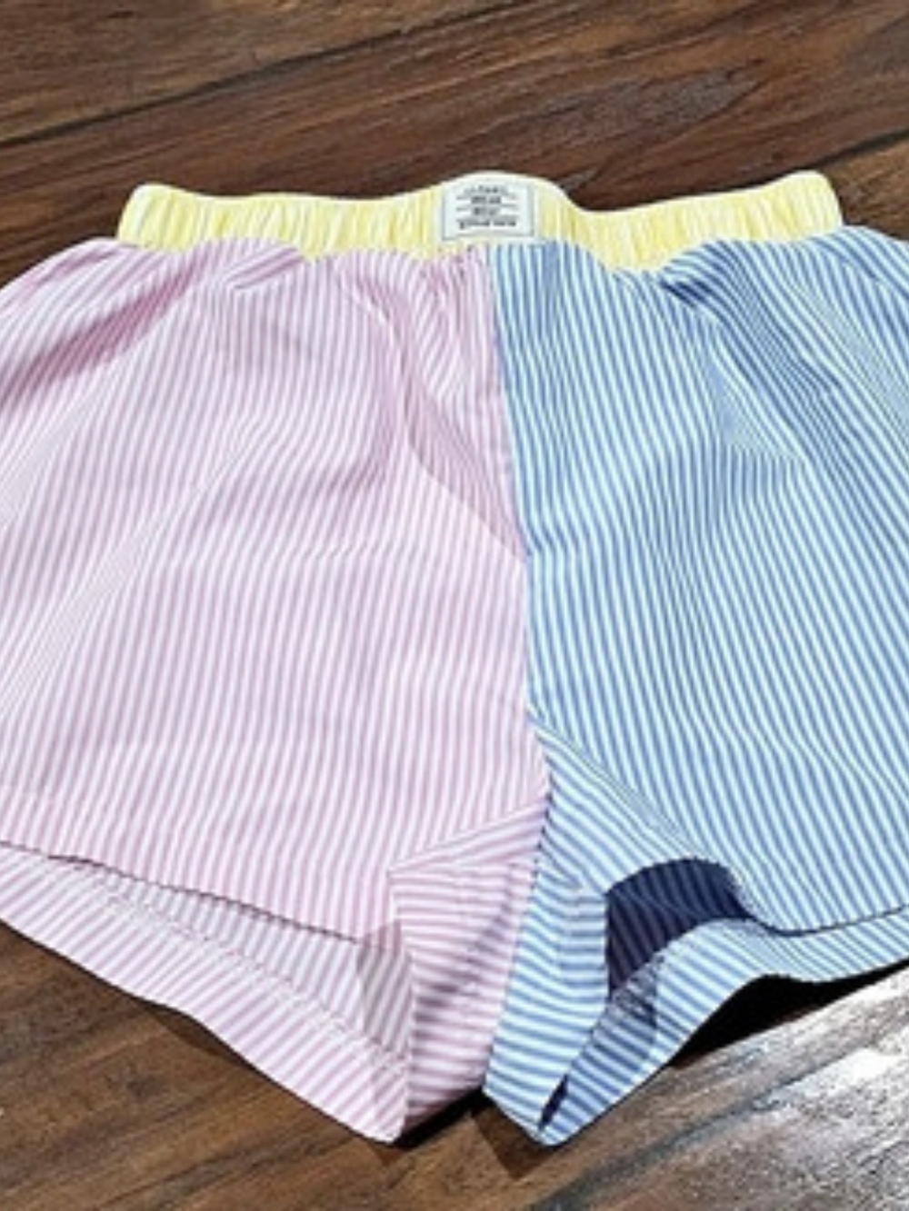 SHEIN Striped Shorts in Pink & Blue Size XS Like New